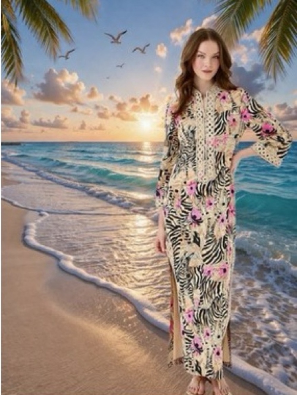 NWT Lilly Pulitzer Shealyn
Stretch Maxi Caftan - Picture 3 of 7
